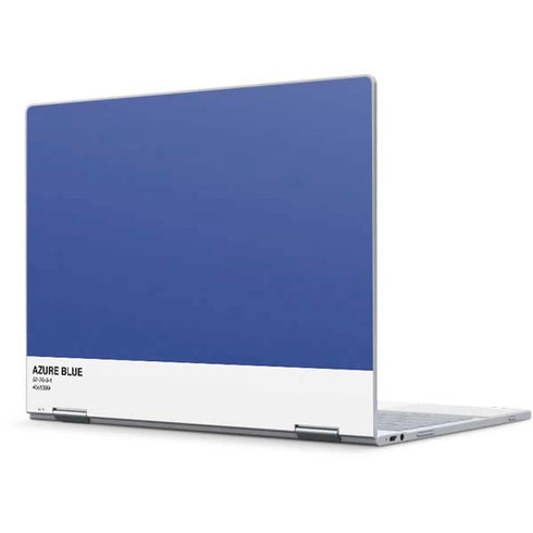 Azure Blue Pixelbook Skin
